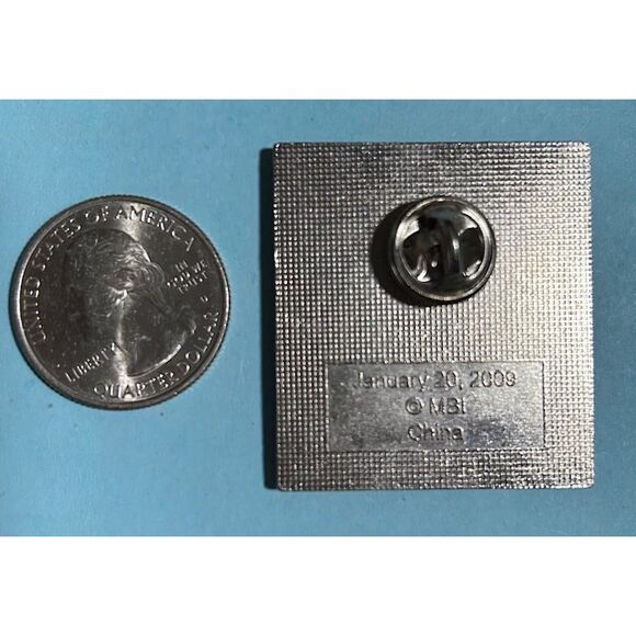 Barack Obama -Inauguration- January 20,2009   post back pin - Picture 2 of 2